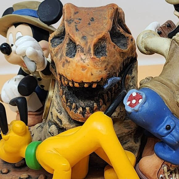 Disney Animal Kingdom Figurine "Diggin In The Boneyard" Clock UNTESTED - Picture 8 of 13